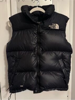 The North Face 700 Down Puffer Vest Black Men’s Small Fits Women’s Small/Medium